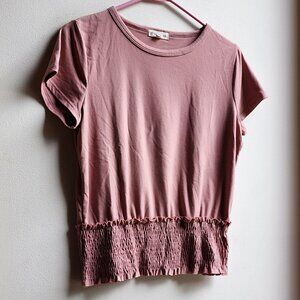 Tucker + Tate Mauve Scoop Neck Short Sleeve Jersey Size XL